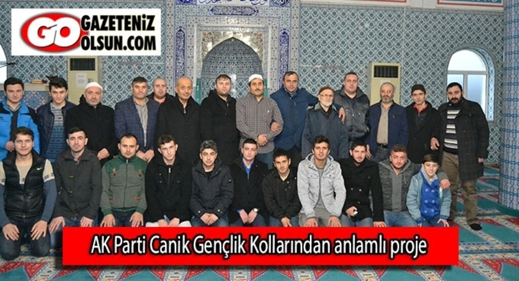 AK Parti Canik Gençlik Kollarından anlamlı proje