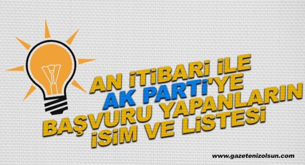 AK Parti İl Başkanı Göksel: ‘Aday adaylığı başvuruları sona erdi’