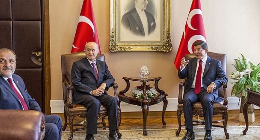 AK Parti ile MHP heyeti bir araya geldi