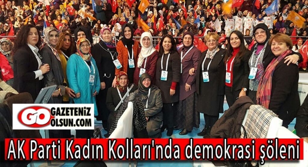 AK Parti Kadın Kolları'nda demokrasi şöleni