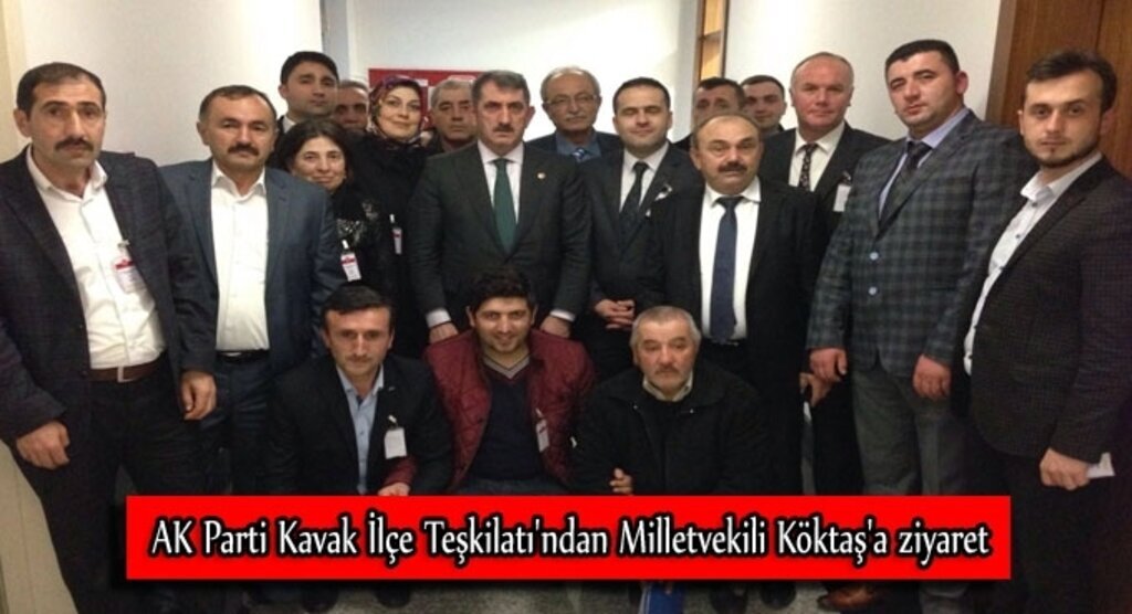 AK Parti Kavak İlçe Teşkilatı'ndan Milletvekili Köktaş'a ziyaret