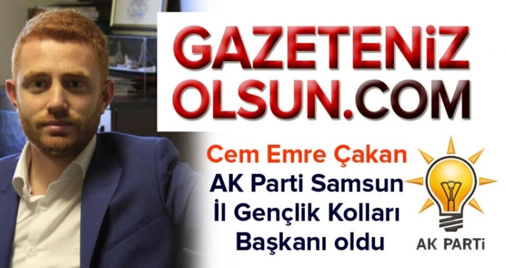 AK Parti Samsun İl Gençlik Kolları Başkanı belli oldu