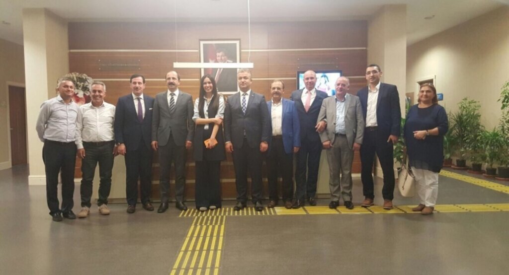 AK Parti Samsun teşkilatından Karaaslan'a ziyaret