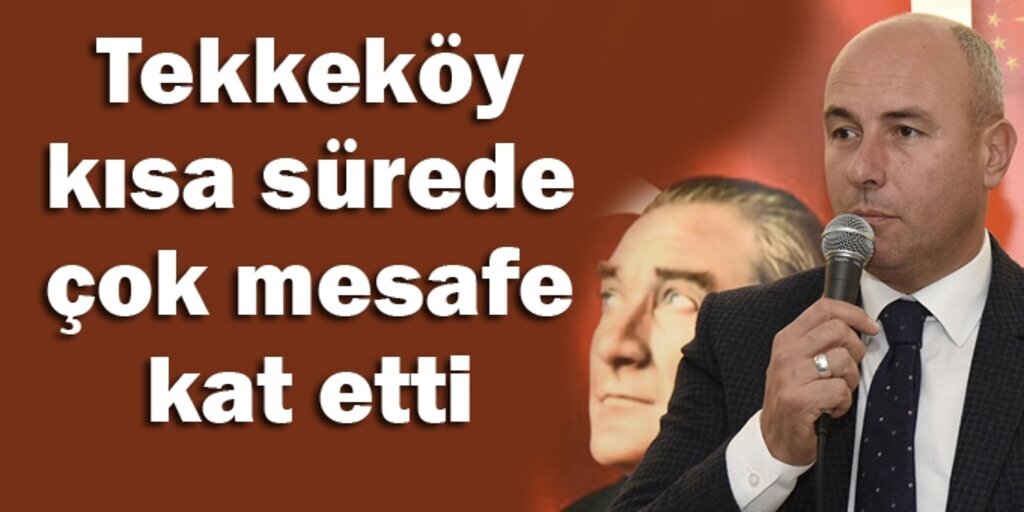 AK Parti Tekkeköy İlçe Danışma toplantısı yapıldı