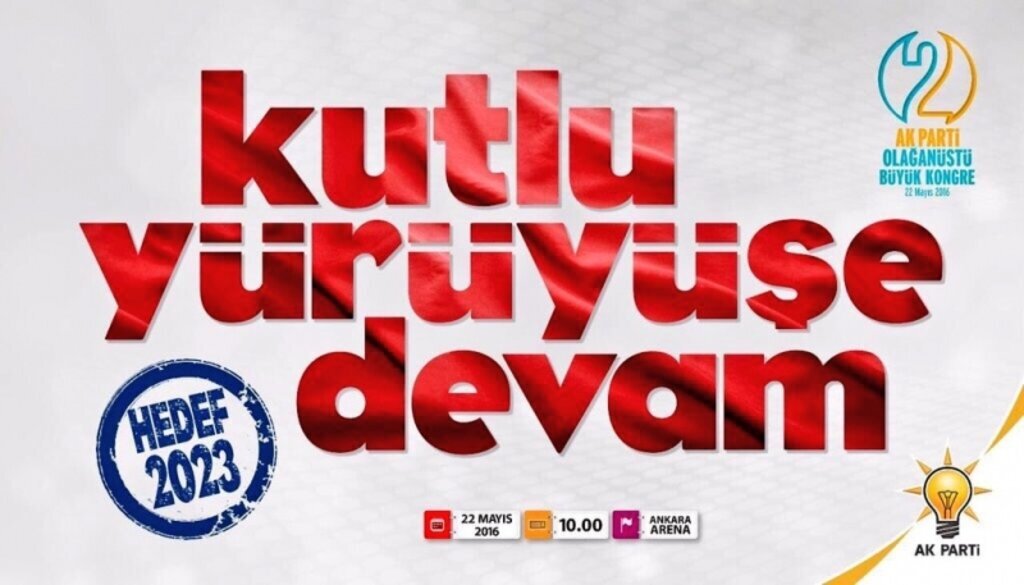 AK Parti'de Büyük Kongre Günü