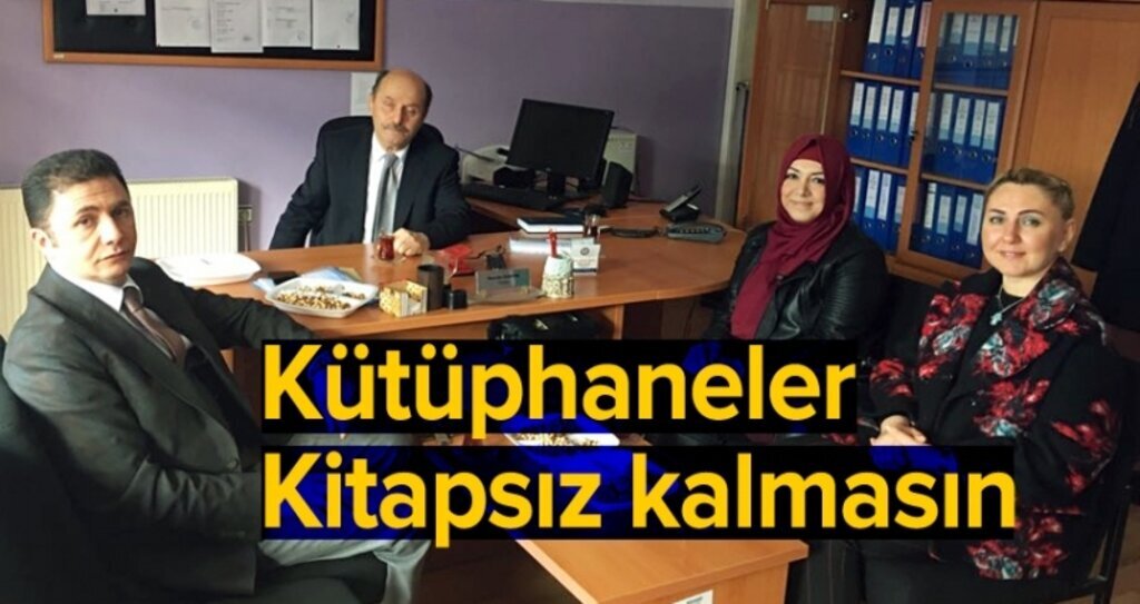 AK Parti'den Köy Okulları'na kitap desteği 