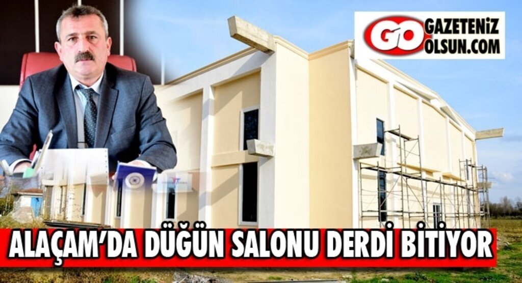 Alaçam'a 550 kişilik düğün salonu