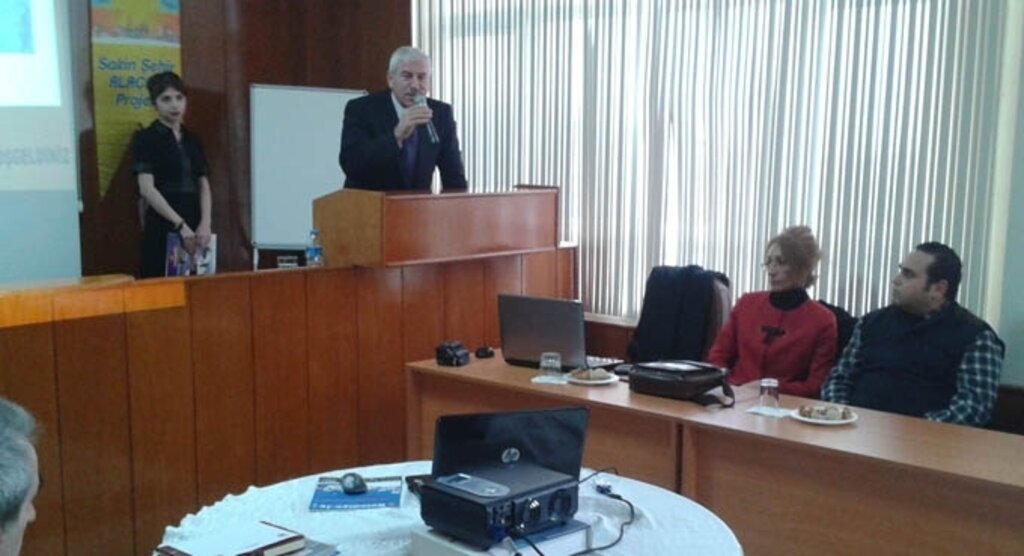 Alaçam'da Sakin Şehir Projesi toplantısı yapıldı