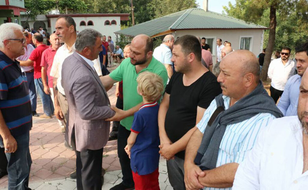 Ali Seven son yolculuğuna dualarla uğurlandı