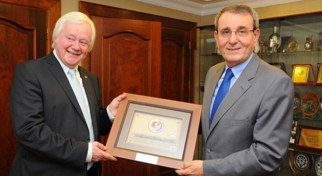 Alman heyet Samsun TSO'da