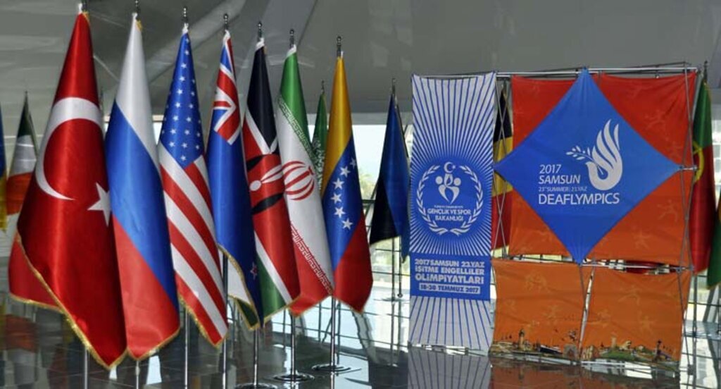 Altı kıta Samsun'da buluşuyor