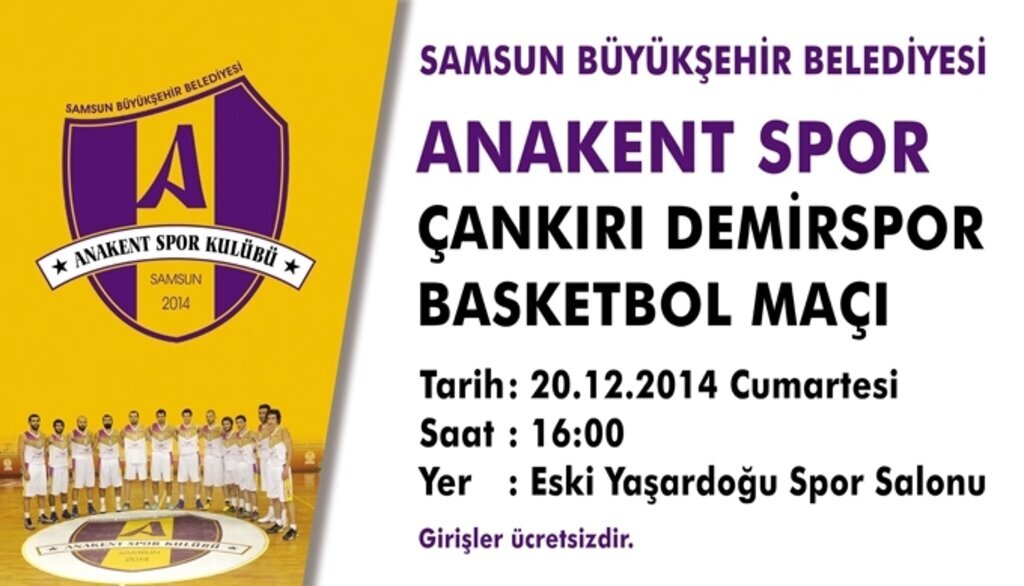 Anakent Spor devreye iddialı giriyor