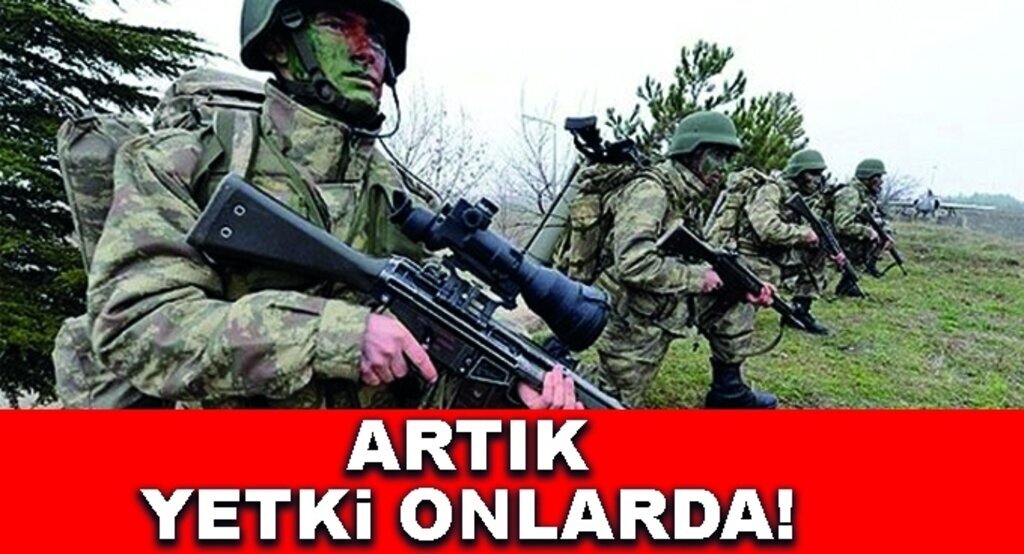 Artık vur emri yetkisi askerde