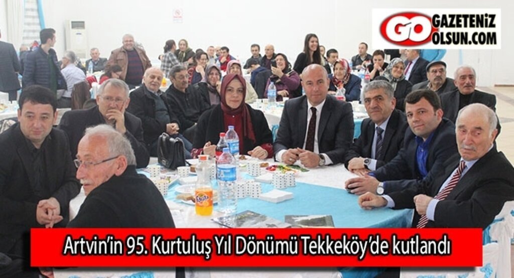 Artvin’in 95. Kurtuluş Yıl Dönümü Tekkeköy’de kutlandı