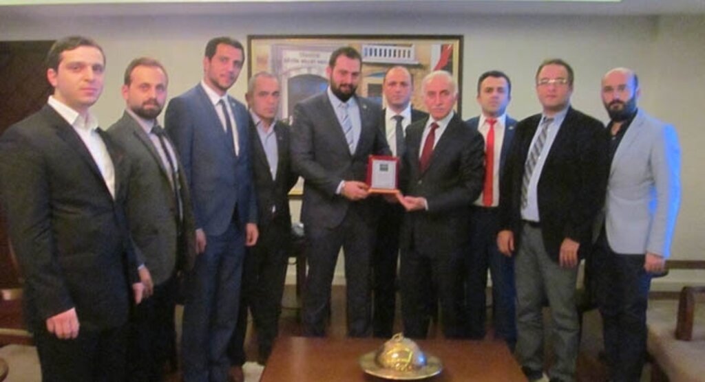 ASKON Yönetim Kurulu Üyeleri Vali Aksoy'u ziyaret etti