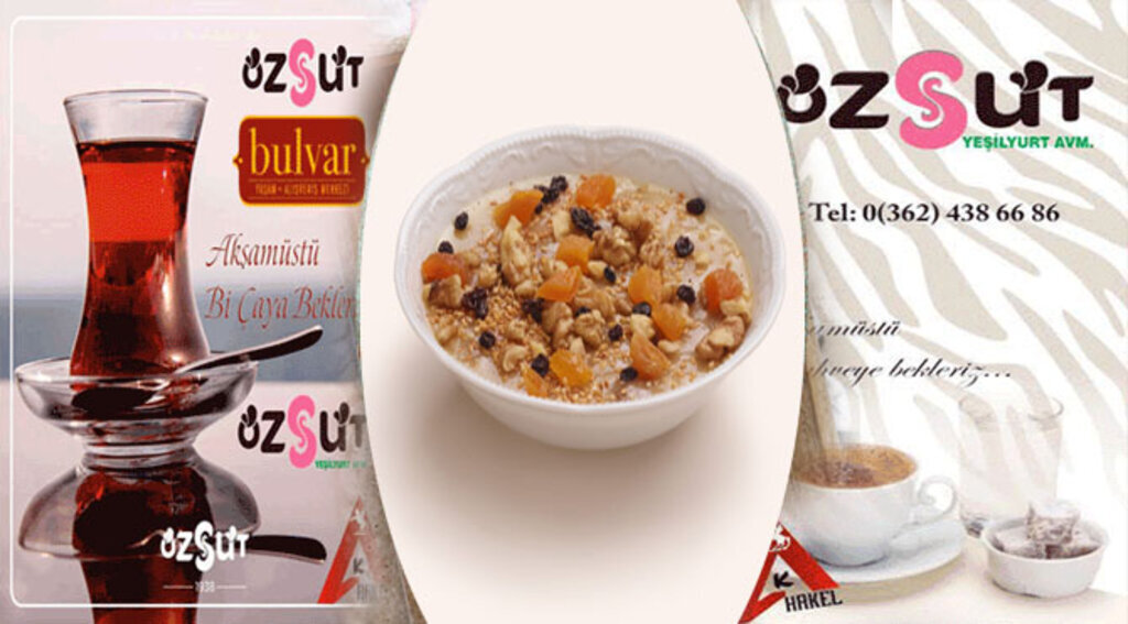 Aşure Özsüt Yeşilyurt ve Bulvar AVM'de yenir!