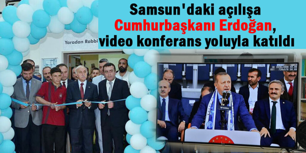 Atakum Anadolu İmam Hatip Lisesi kütüphanesi açıldı