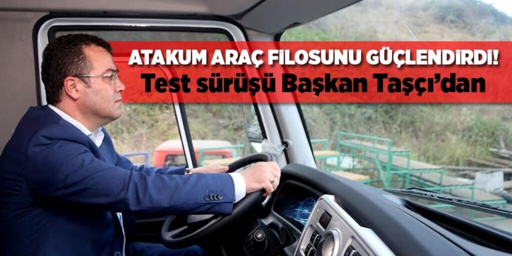 Atakum araç filosunu güçlendirdi