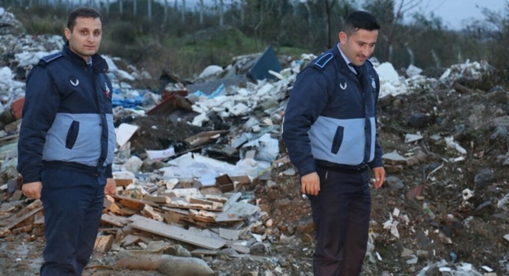 Atakum Belediyesi kaçak döküme taviz vermiyor