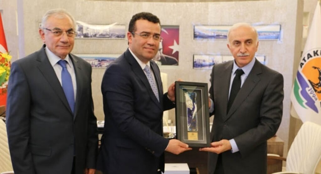 Atakum Belediyesi Vali Şahin'i ağırladı