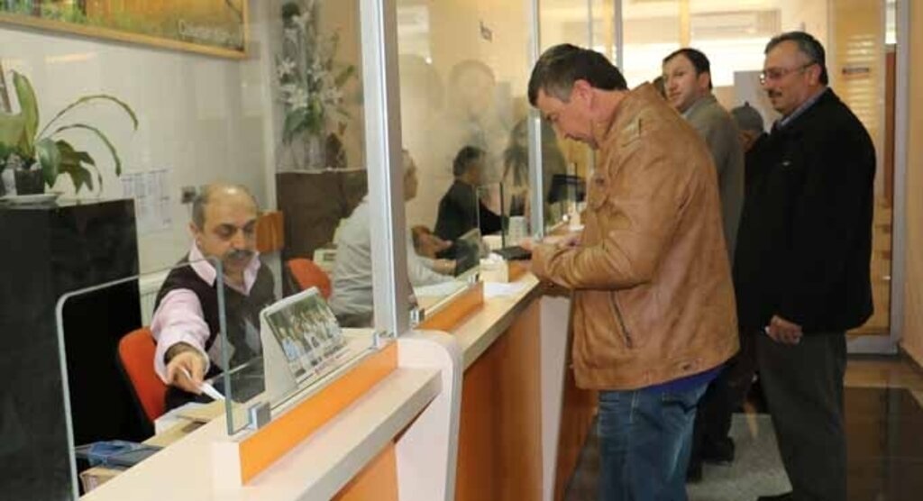 Atakum Belediyesi Veznelerinden haftasonu mesaisi