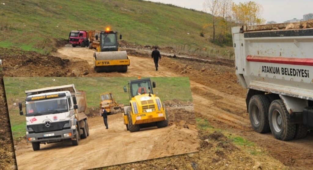 Atakum Belediyesi Yol açma çalışmalarına hız verdi