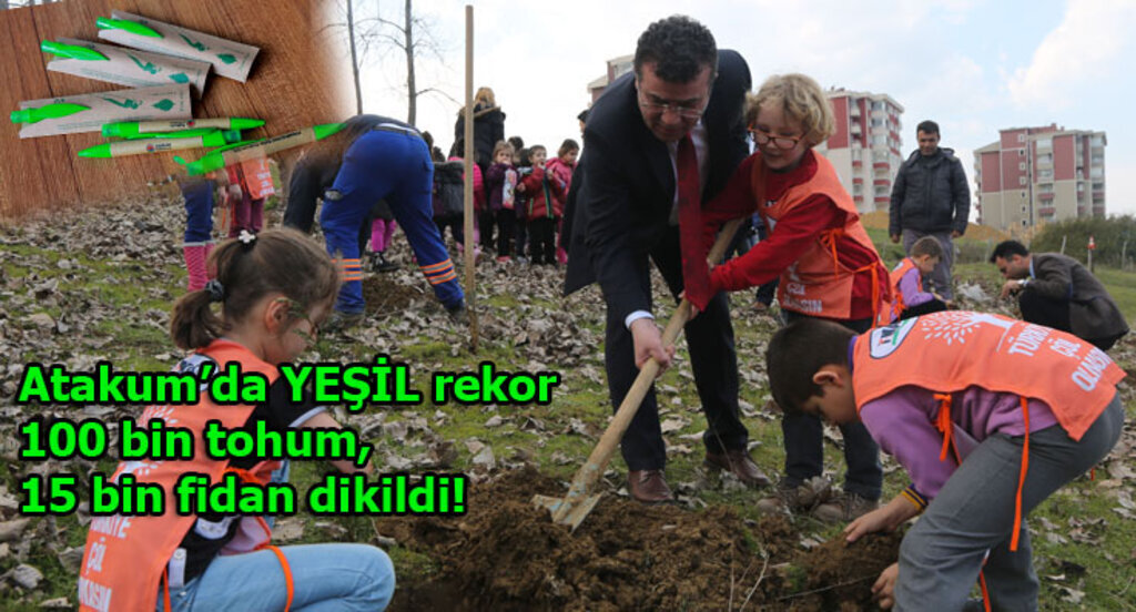 Atakum Belediyesi'nden Her Eve Bir Ağaç projesi