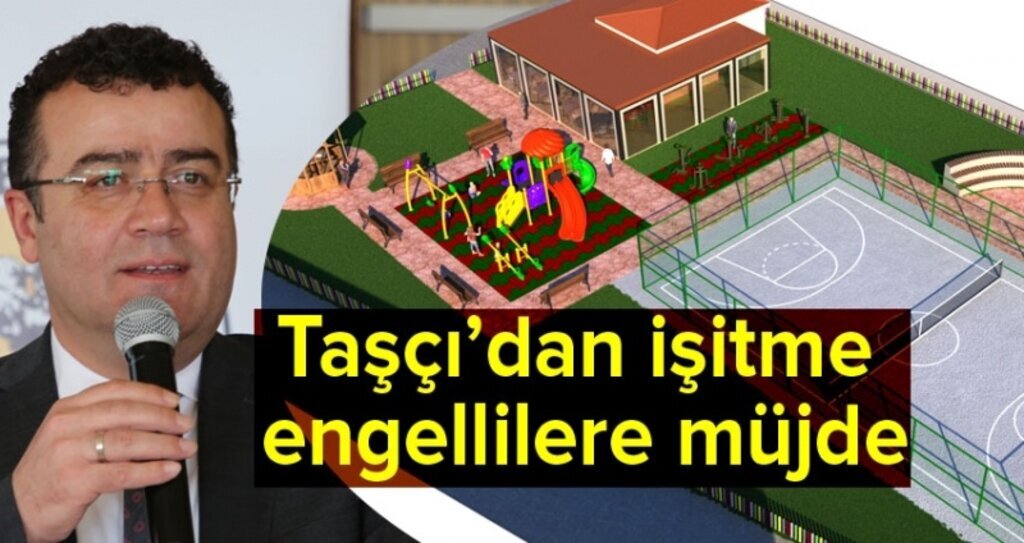 Atakum Belediyesi'nden engelliler için kafe-park projesi