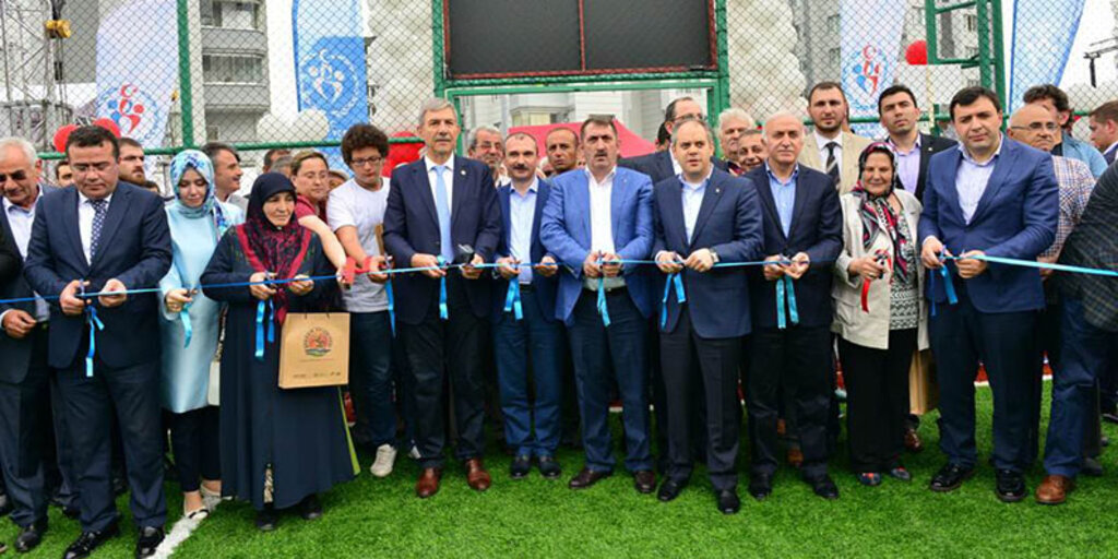 Atakum Belediyesi'nden muhteşem toplu açılış tören