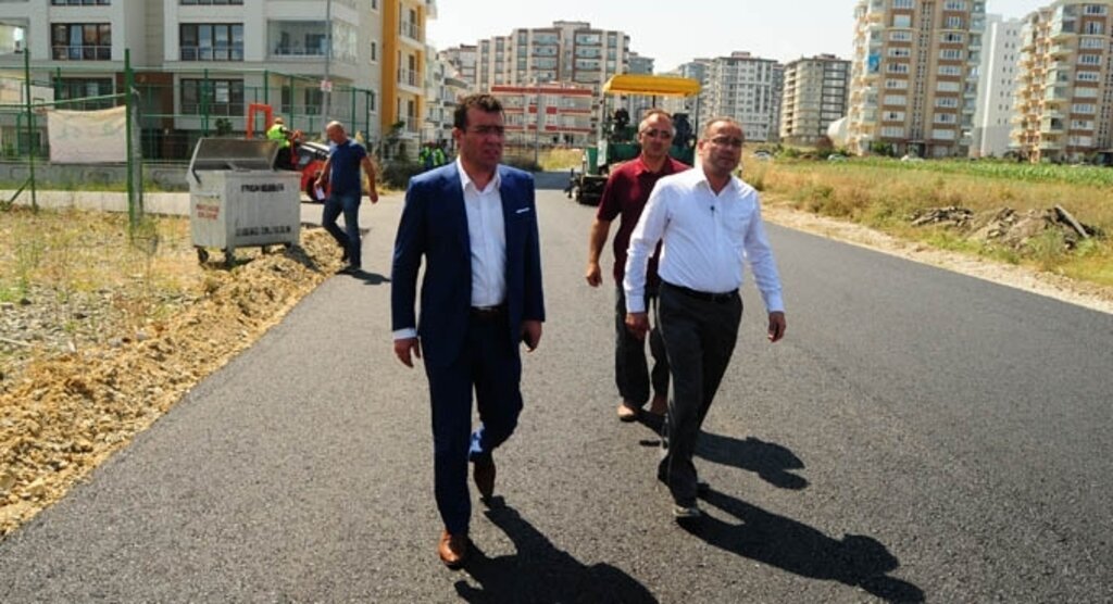 Atakum Belediyesi'nden asfalt seferberliği