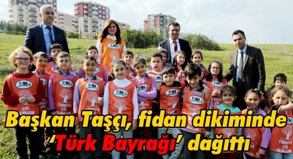 Atakum Belediyesi'nden fidan dikimi kampanyası