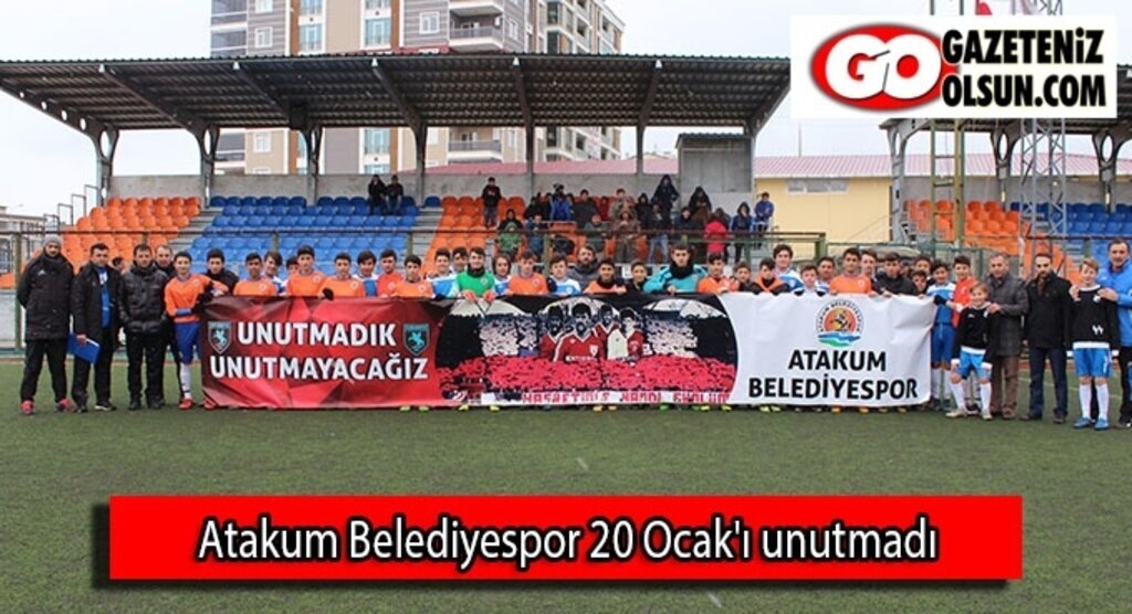Atakum Belediyespor 20 Ocak'ı unutmadı