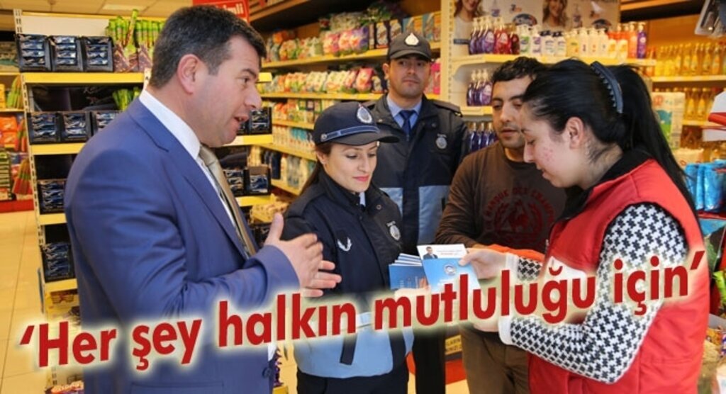 Atakum esnafına ‘yönetmelik’ dağıtılıyor