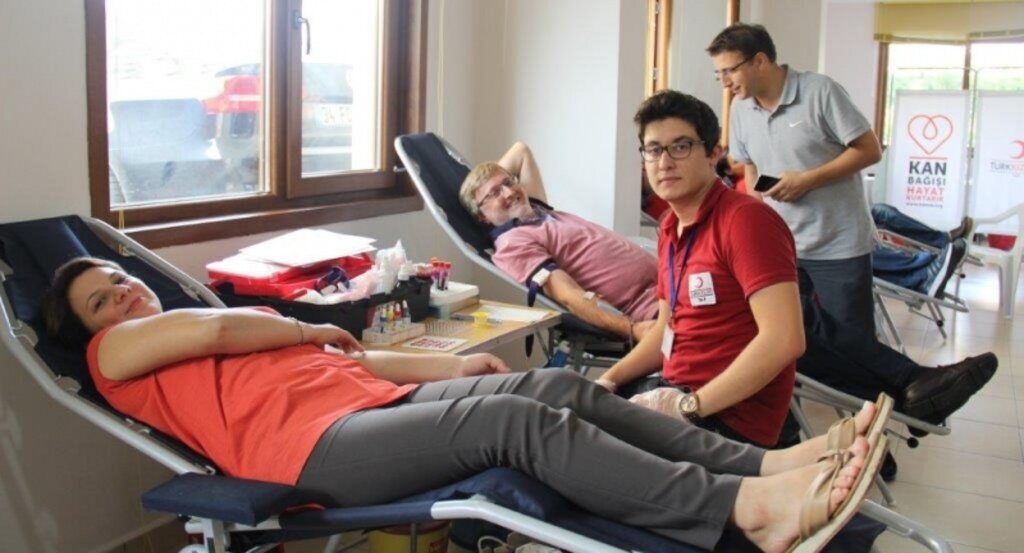 Atakum Garden Sitesi sakinleri kan bağışı ve kök hücre bağışında bulundular