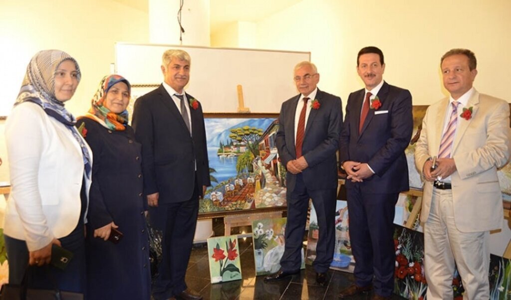 Atakum Halk Eğitimi Merkezi'nden yıl sonu sergisi 