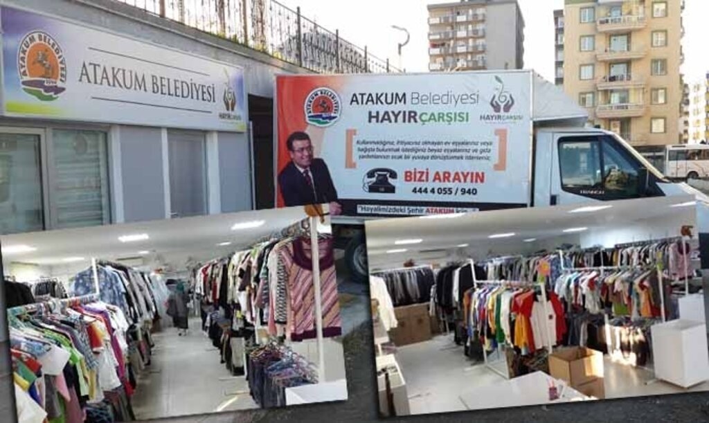 Atakum Hayır Çarşısı Yüz Güldürüyor