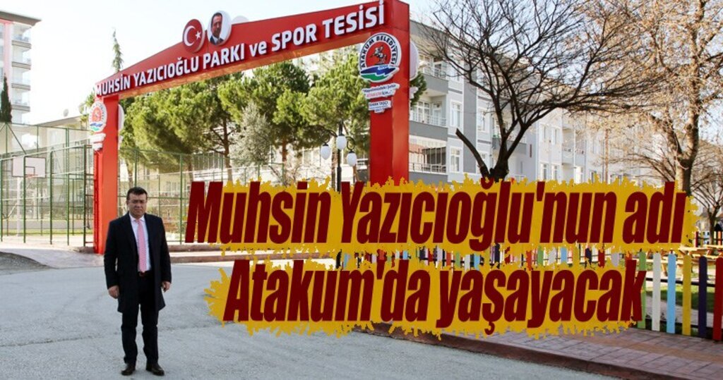 Atakum Muhsin Yazıcıoğlu Parkı ve Spor Tesisi açılışa hazır