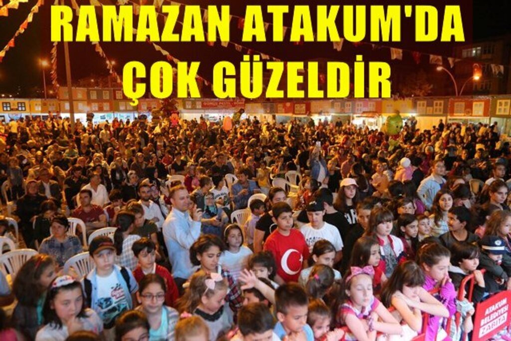 Atakum Ramazan Sokağına büyük ilgi