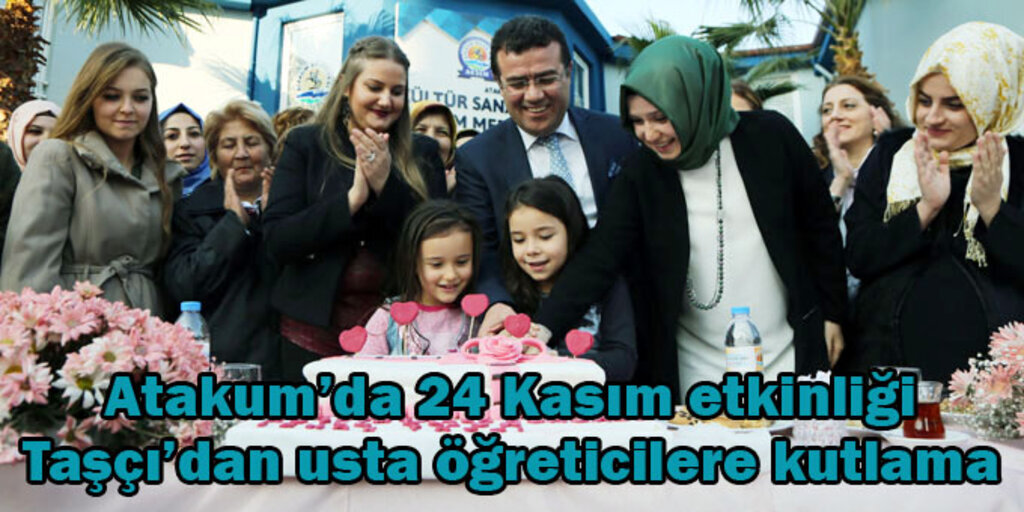 Atakum'da 24 Kasım Öğretmenler Günü heyecanı