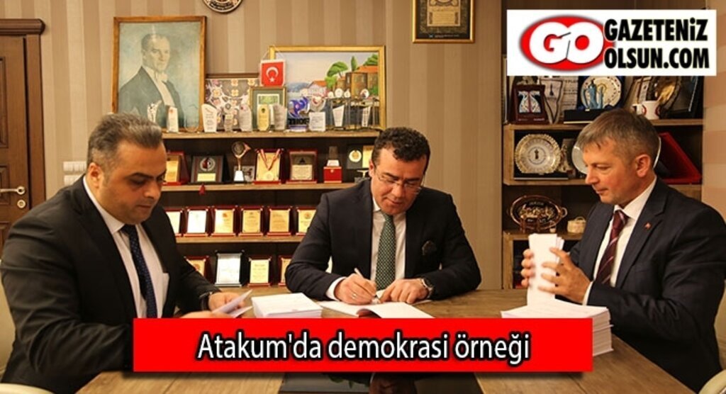 Atakum'da demokrasi örneği