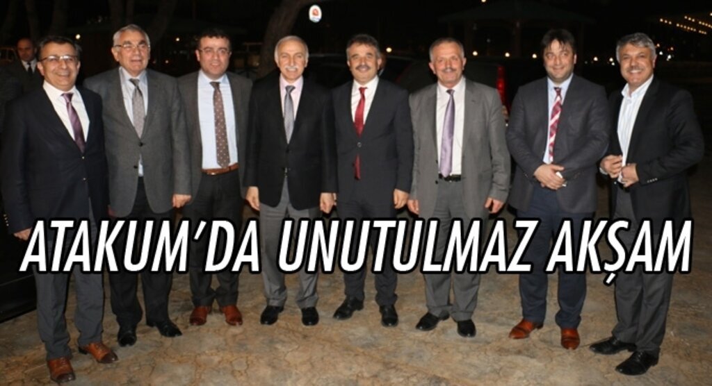 Atakum'da eğlence dolu bir akşam yaşandı