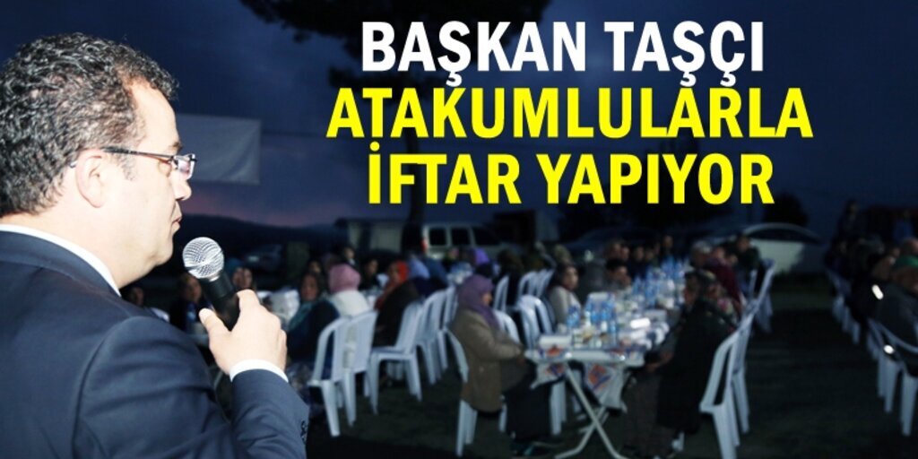 Atakum'da her akşam bir mahallede iftar