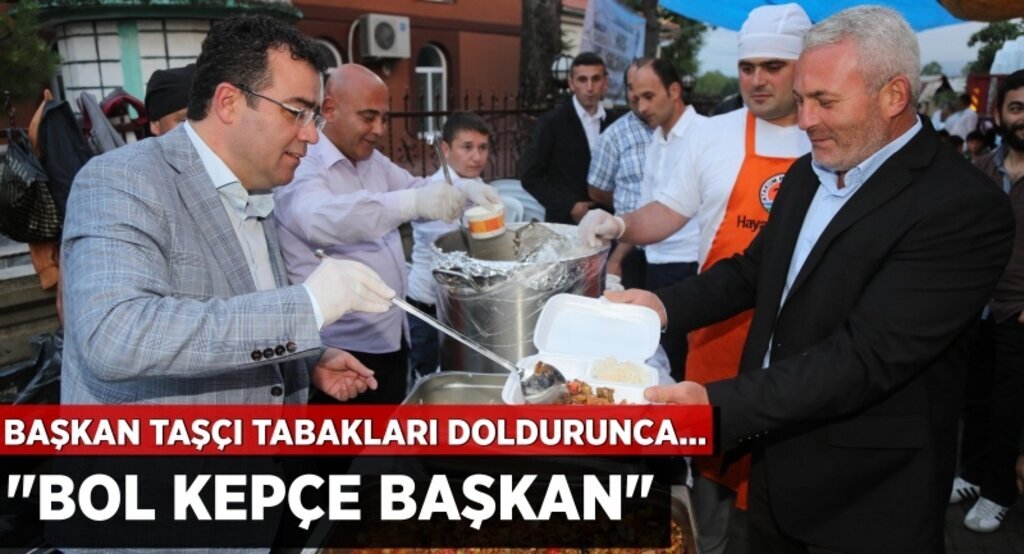 Atakum'da iftar yemeği