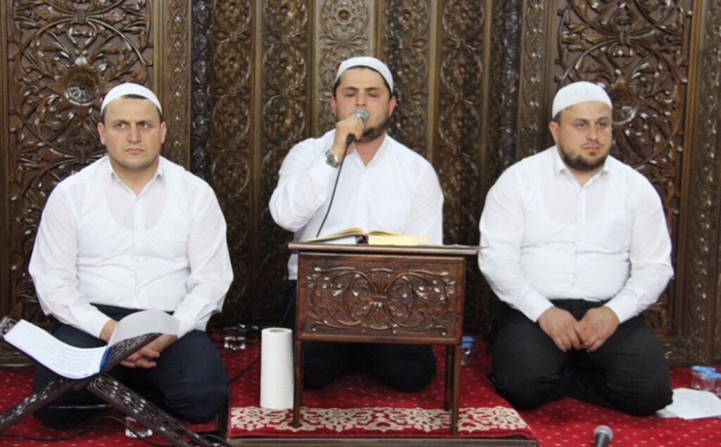 Atakum'da Kandil gecesinde şehitlere dua