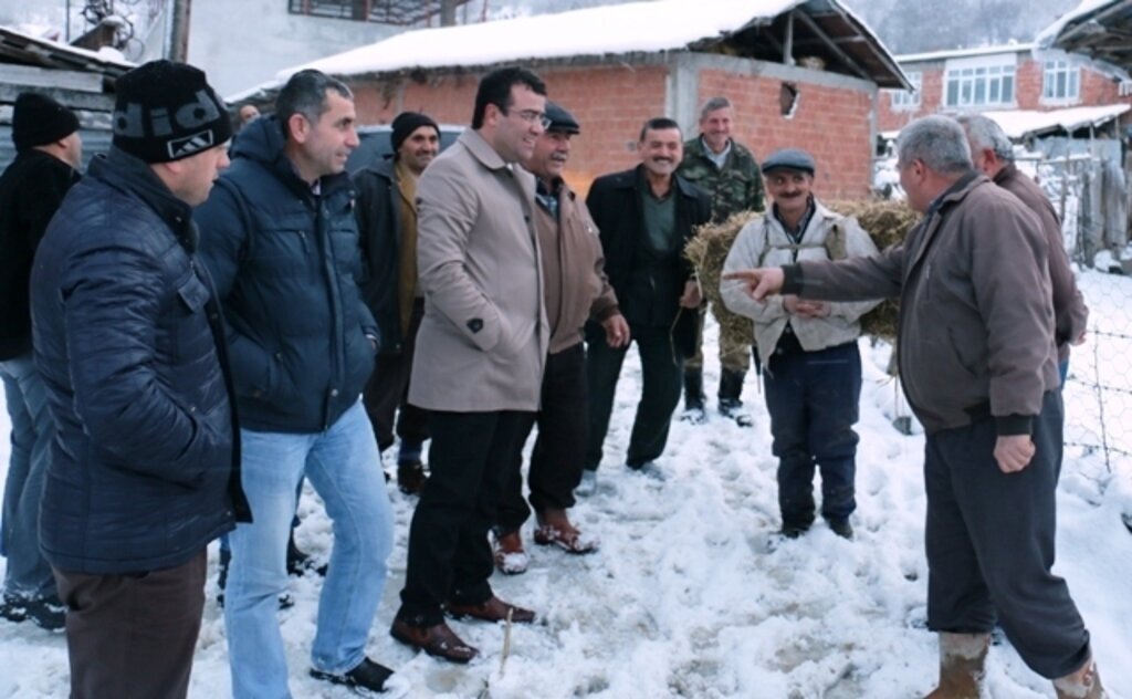 Atakum’da kara anında müdahale