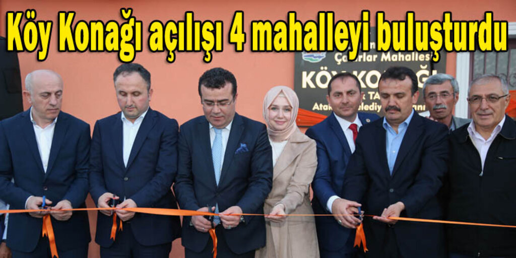 Atakum'da önce açılış sonra iftar