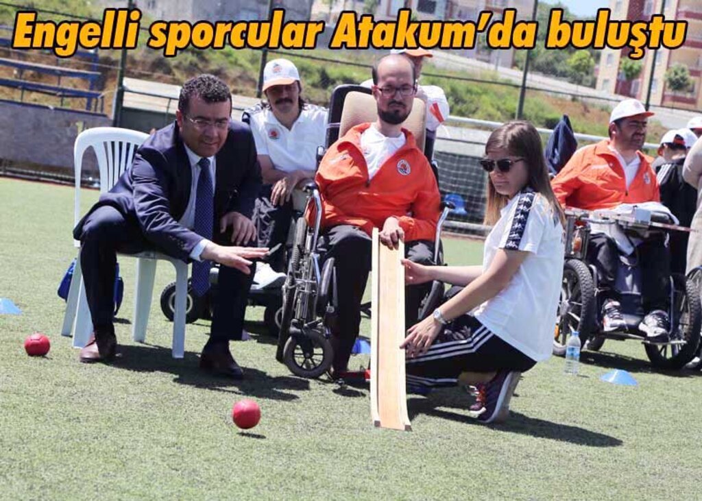 Atakum'da ‘Spor yapıyoruz, engelleri aşıyoruz’ etkinliği 