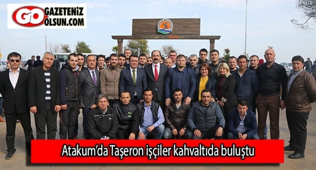 Atakum'da Taşeron işçiler kahvaltıda buluştu