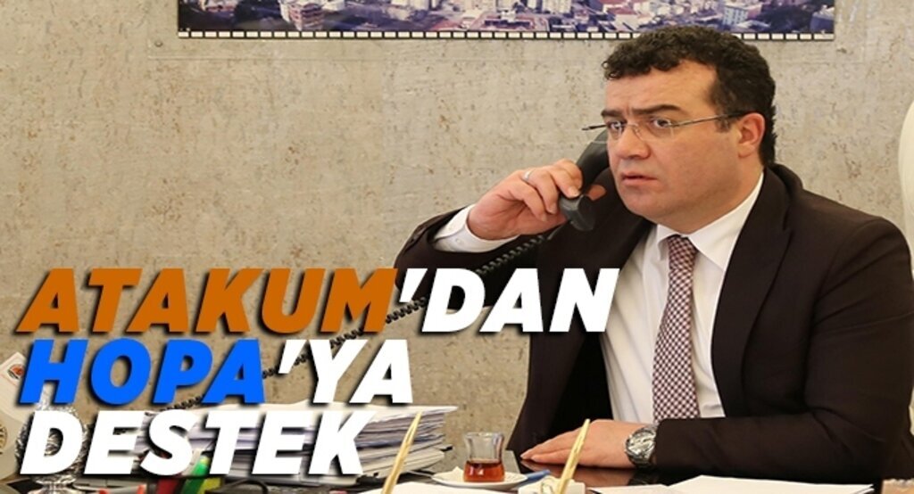 Atakum’dan Hopa’ya destek