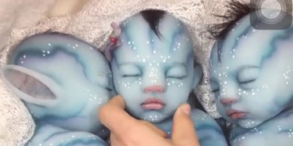 Avatar bebekler görenleri hayrete düşürüyor!